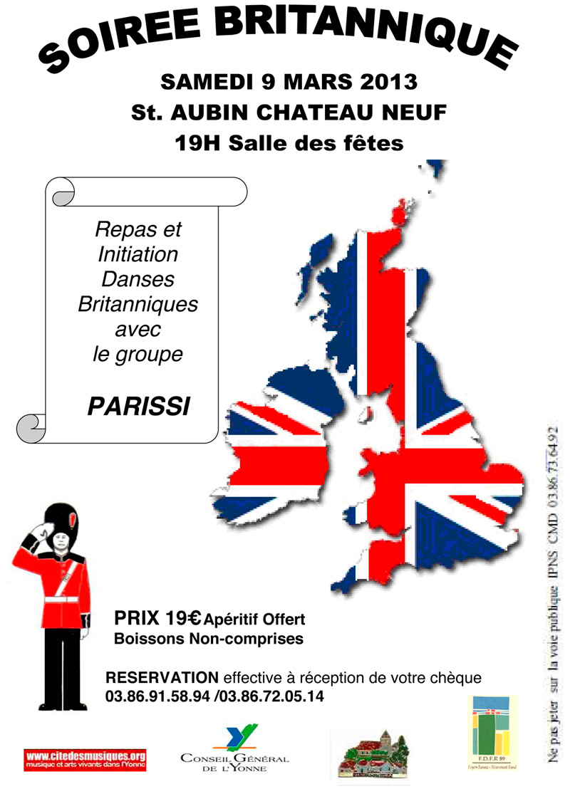 Soirée britannique